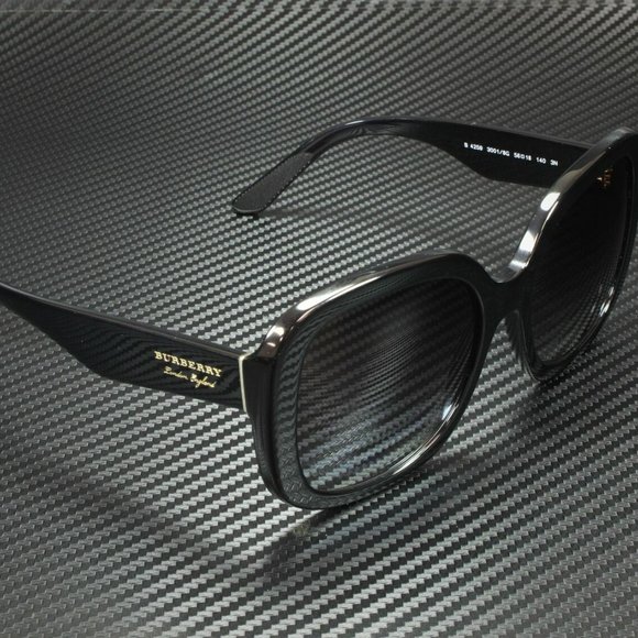 Burberry Black 56mm Women's Sunglasses! - Picture 3 of 5